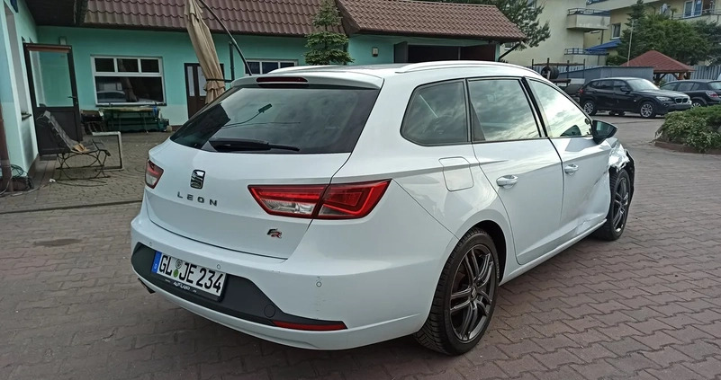 Seat Leon cena 42800 przebieg: 109700, rok produkcji 2014 z Grójec małe 137